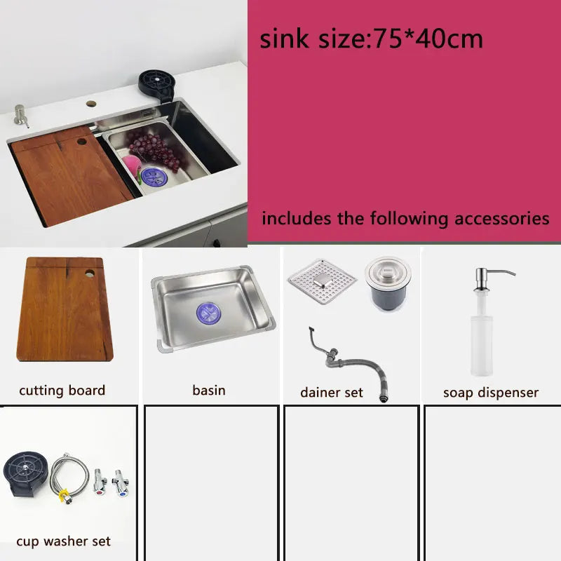 304 Stainless Steel Undermount Or Above Mount Sink