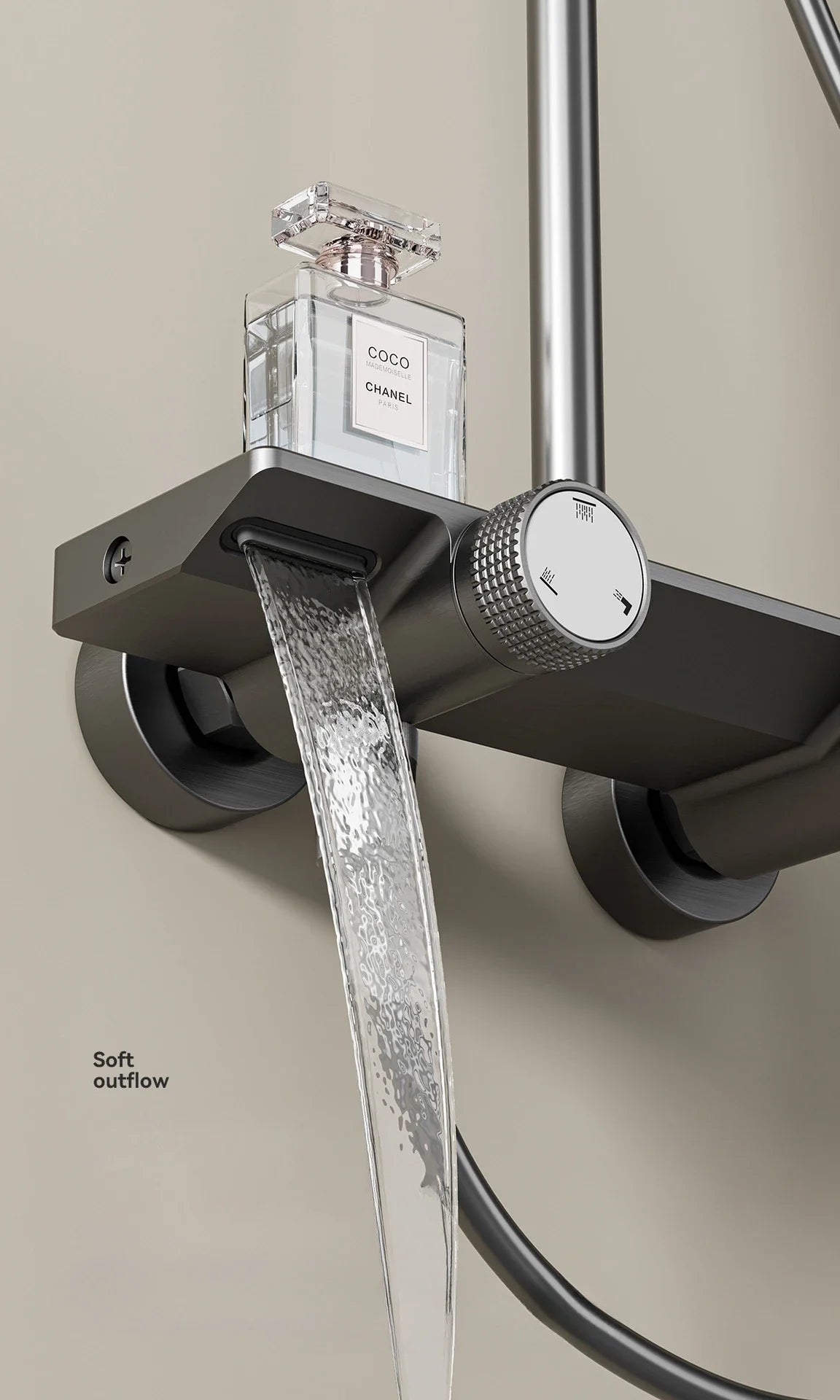 Knob Type Three Ways Water Outlet Sunflower Shower