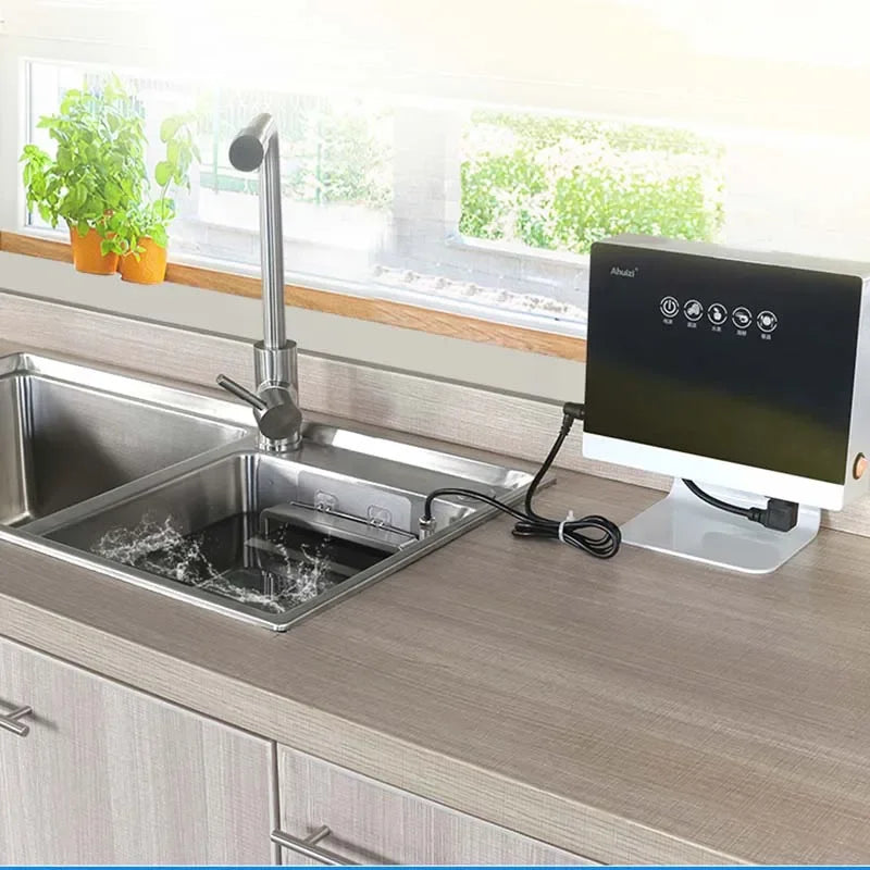 Sink Dishwasher Automatic Ultrasonic Dishwasher Small
