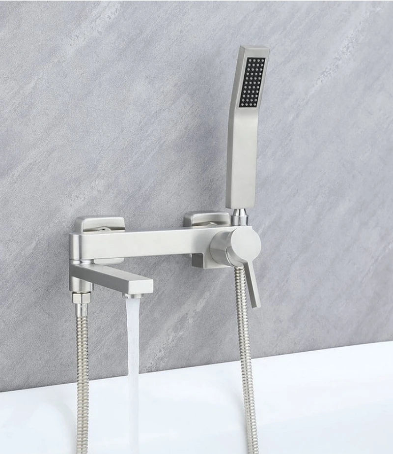 Bathtub Faucet Swing Spout Bathroom Waterfall Faucet 90