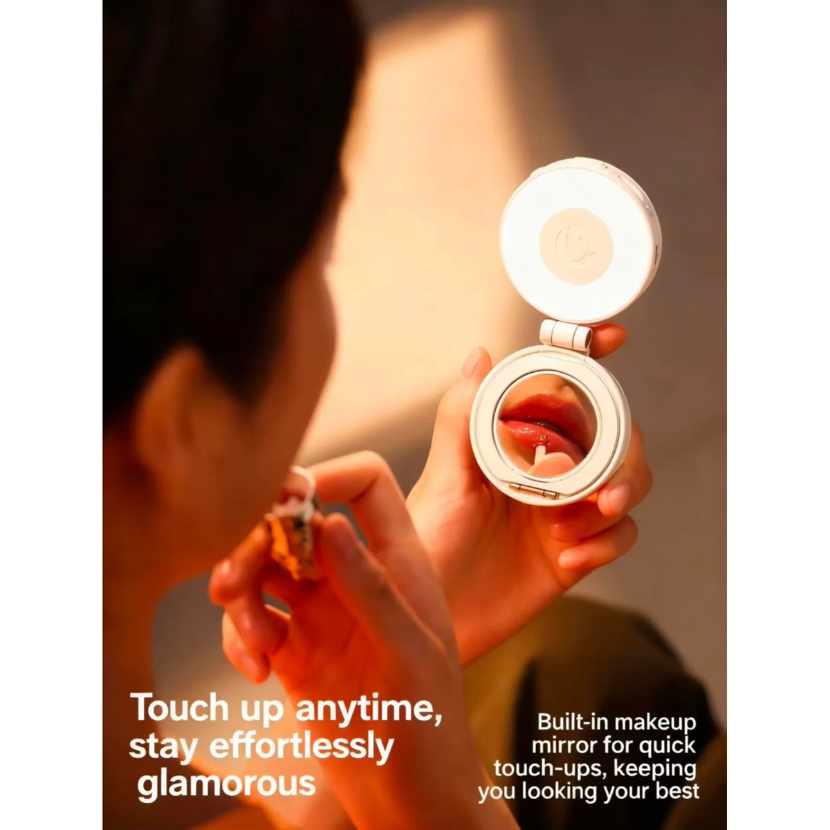 Original Ulanzi Lm23 Magnetic Phone Selfie Light Built-In