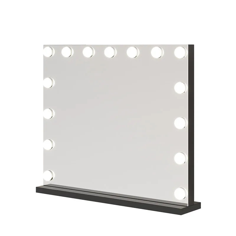European Square Mirror Hollywood Makeup Mirror Light Bulb