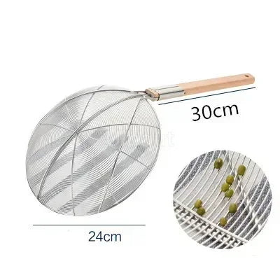 Stainless Steel Big Long Noodle French Fries Colanders