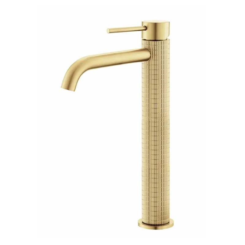 Brushed Rose Gold Bathroom Faucet Brushed Gold Basin