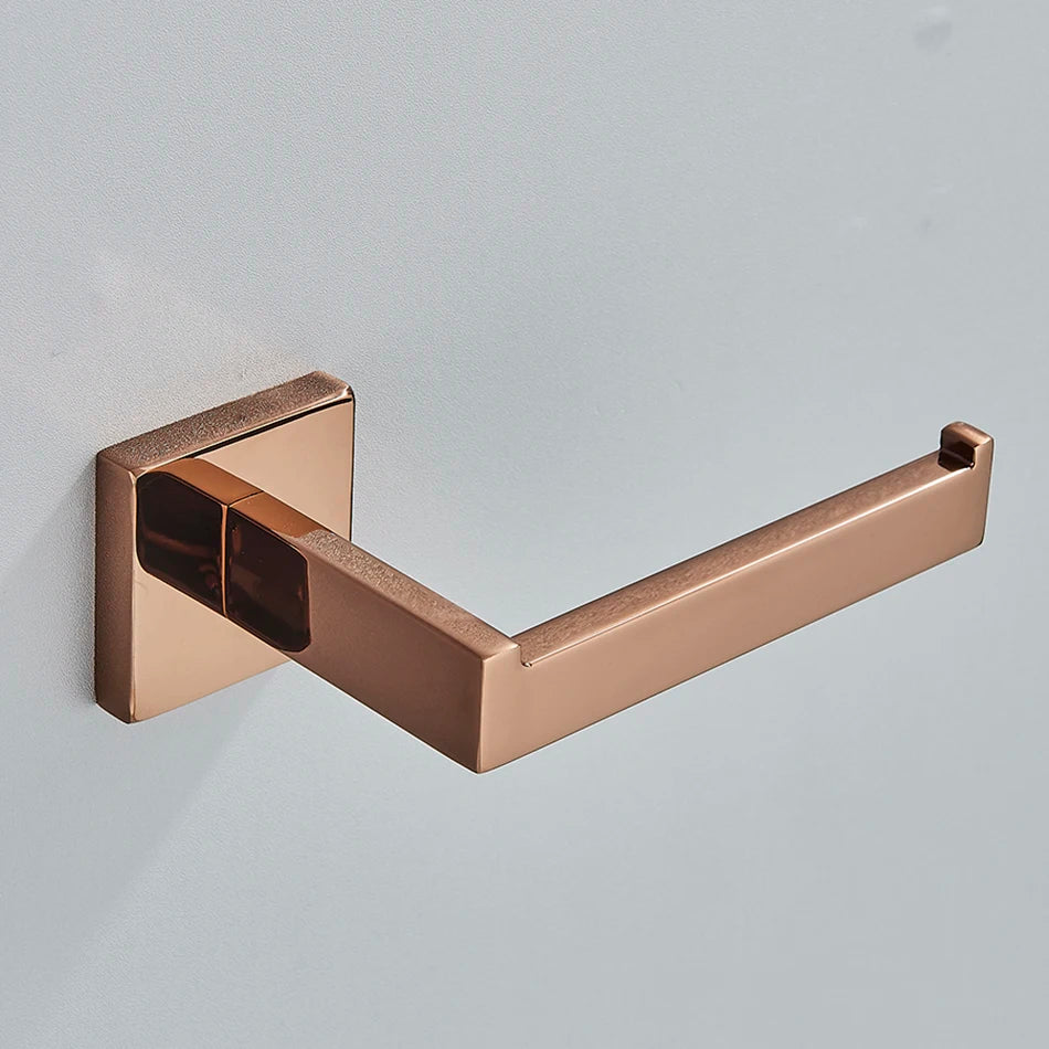 Bathroom Hardware Rose Gold Polish Shiny Bathrobe Hook