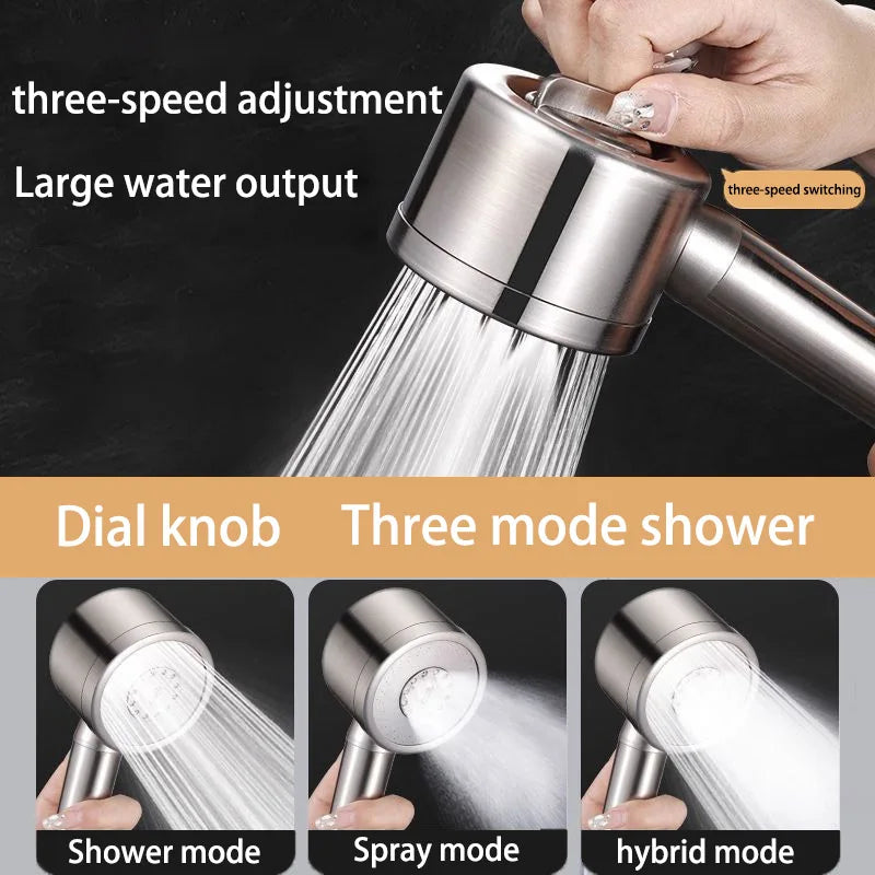 304 Stainless Steel Filter Pressure-Boosting Adjustable Handheld