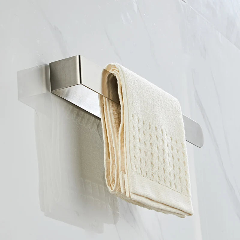 Towel Rack Non-Punched Towel Rack Bathroom Rack Self-Adhesive