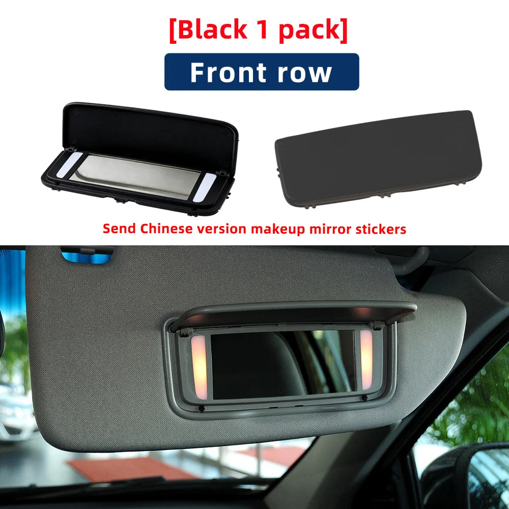 Interior Old Model Car Sun Shade Mirror Internal