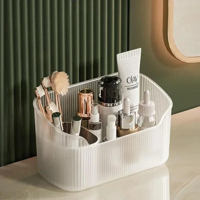 Large Capacity Cosmetic Storage Box Makeup Organizer Bathroom