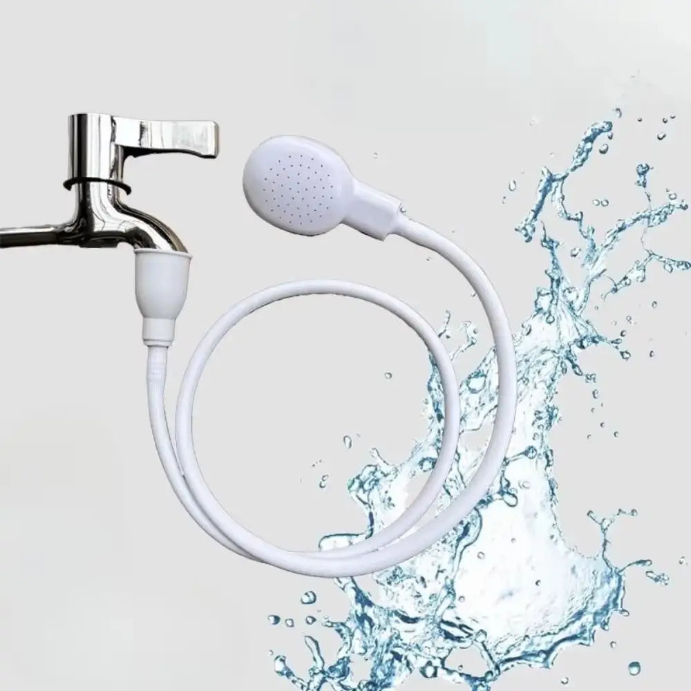 Rubber Hose Universal Sink Spray Extender Shower Head