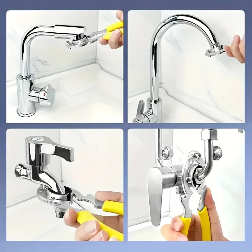 In Faucet Bubbler Wrench Bottle Opener Pliers Sink