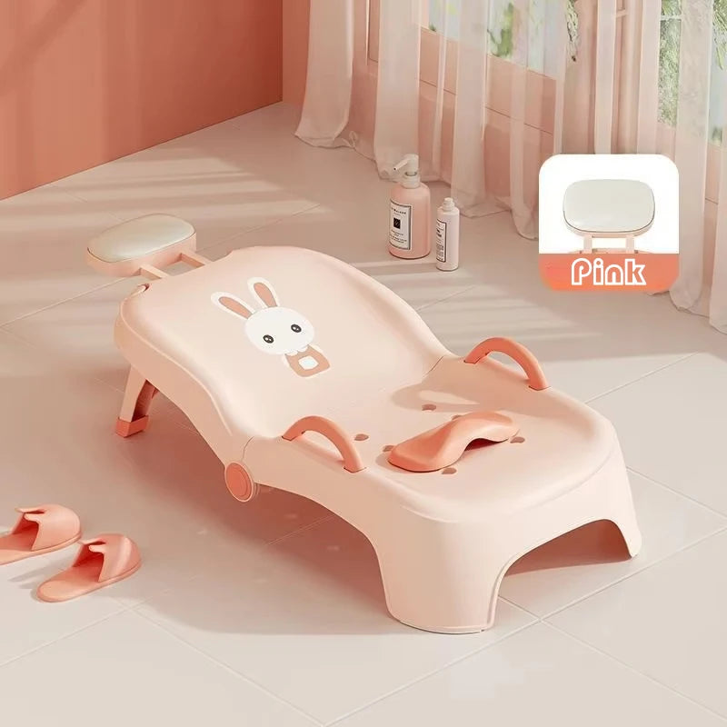 Foldable Children Hair Washing Recliner Baby Shampoo Bed