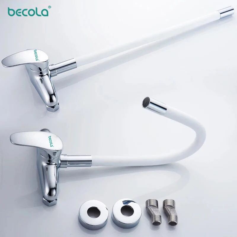 Becola & Cold Wall Faucets Sink Faucet Double