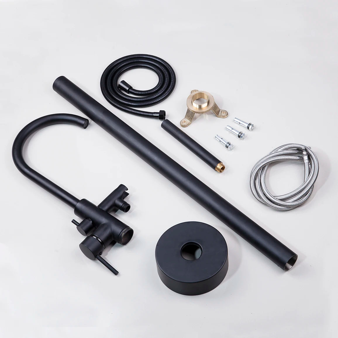 Kemaidi Golden Plated Bathtub Filler Shower Roman Tub