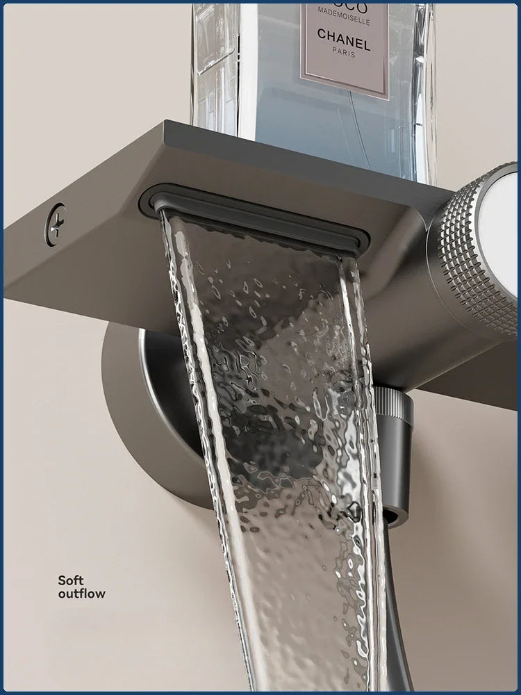 Two Ways Water Outlet Bathroom Shower System Wall