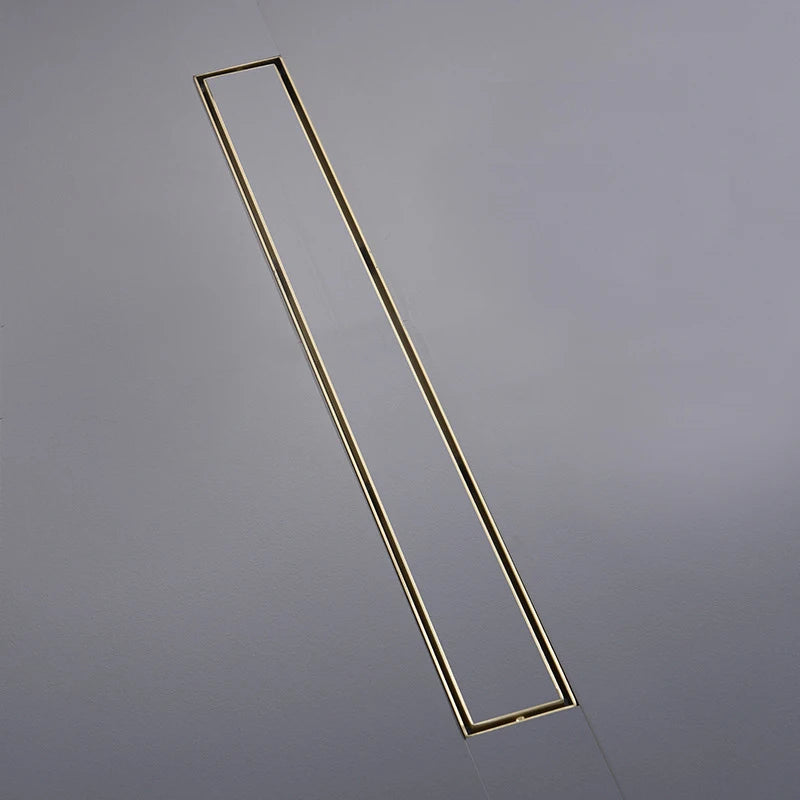 600 To 1000mm Black/Gold/Gunmetal Gray Long Strip Floor