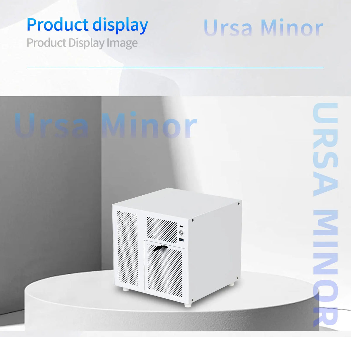 Ursa Minor 4-Bay Nas Chassis Sfx Power Supply