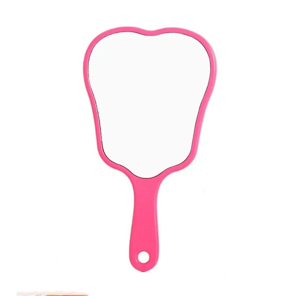 Plastic Tooth-Shaped Mirror Durable Lightweight High-Definition