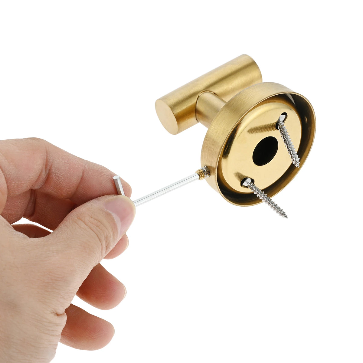 2pcs Bathroom Towel Hook Screw In Coat Robe