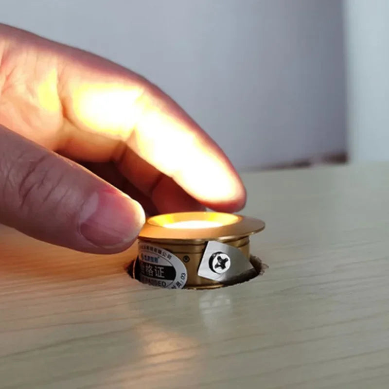 4/10pcs 35mm Cut 1w Led Recessed Cabinet Mini