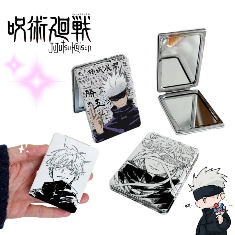 Jujutsu Kaisen Gojo Satoru Folding Compact Mirror Double