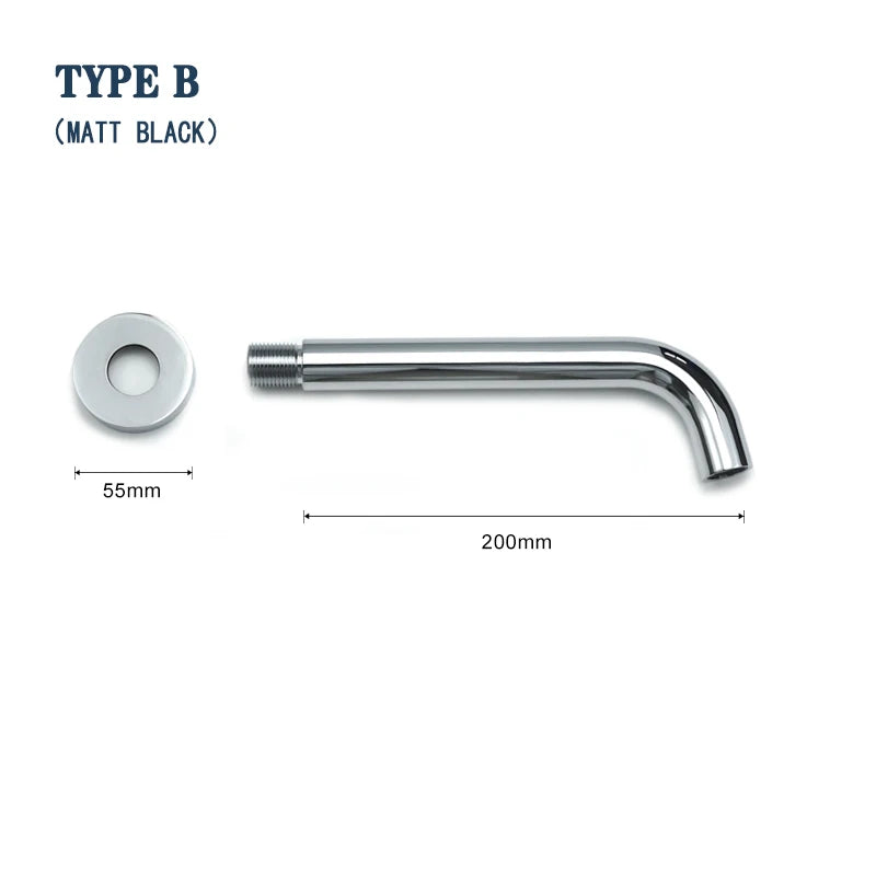 Brass Brushed Gold Mixer Faucet Wall-Mounted Round Square