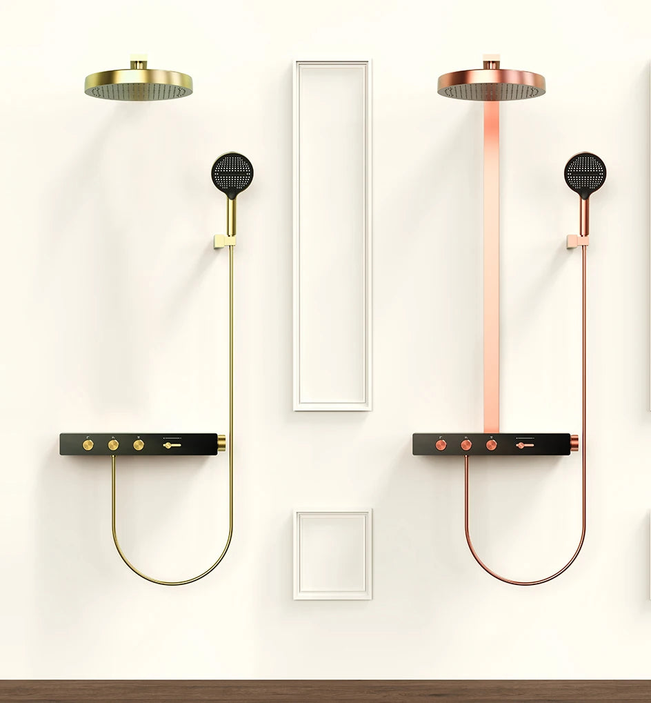 Vgx Thermostatic Shower System Luxury Concealed Bathroom Shower