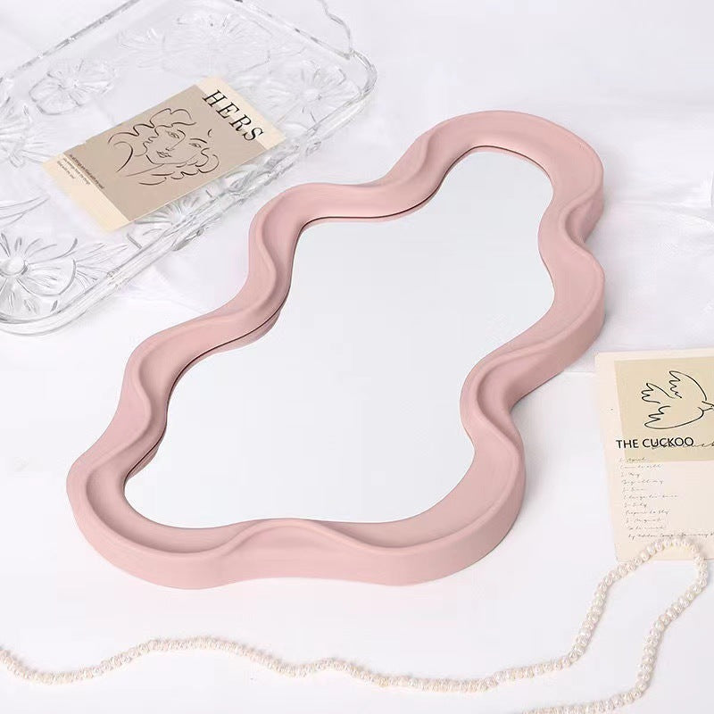 Lazzy House Wall Mirror Bedroom Bathroom Kawaii Makeup