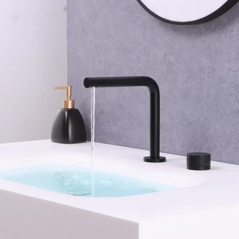 Basin Sink Faucet Deck Mounted Cold Water Mixer