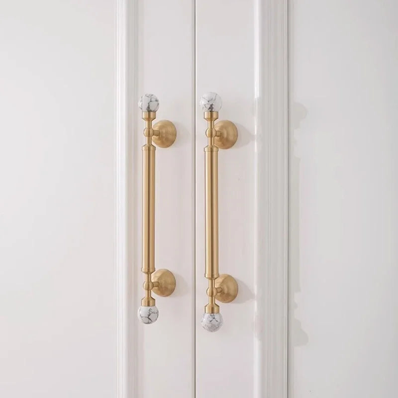 High End French Cabinet Handle Light Luxury Bathroom