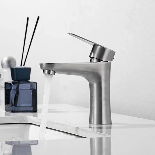 Elyn 304 Stainless Steel Bathroom Faucets Deck Mounted