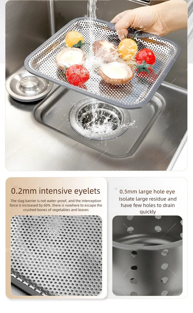 316l Stainless Steel Sink Food Grade Large Slot