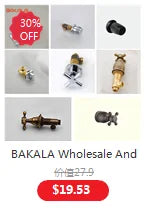 Bakala Black Golden Brass Shower Faucet Mixing Valve