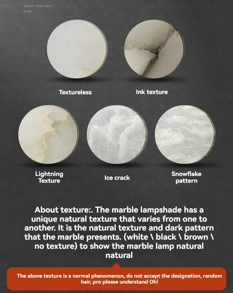 Alabaster Wall Sconces Lamp Natural Marble Wall Sconces