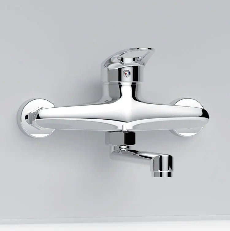 Faucet Mixers Wall Mounted Handle Mixer Tap Sink