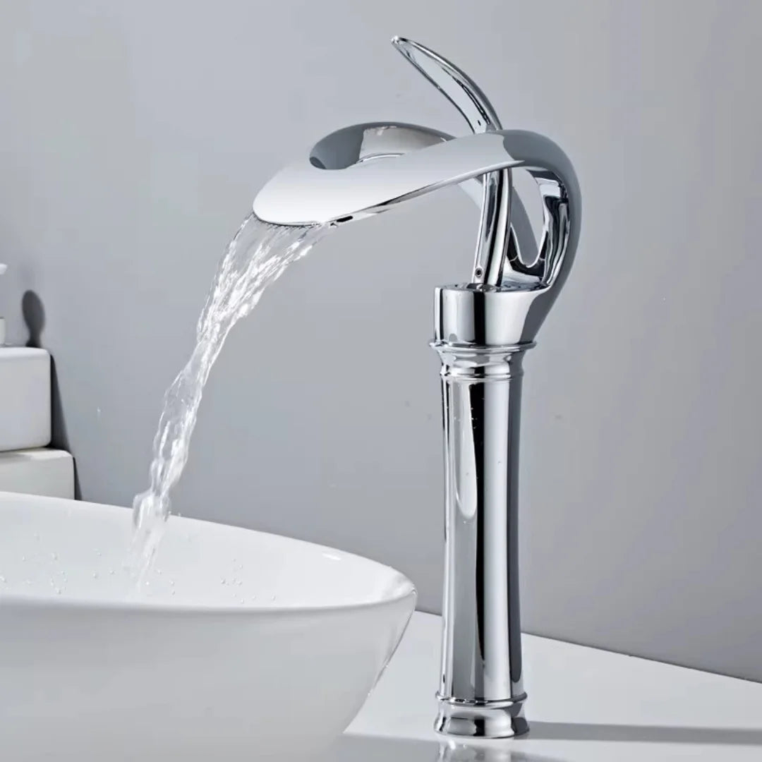 Brushed Gold Bathroom Faucet Brass Rose Gold Bathroom