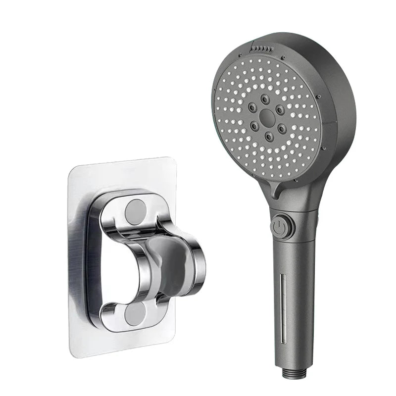 Modes Booster Shower Head Adjustable Filter Dechlorination