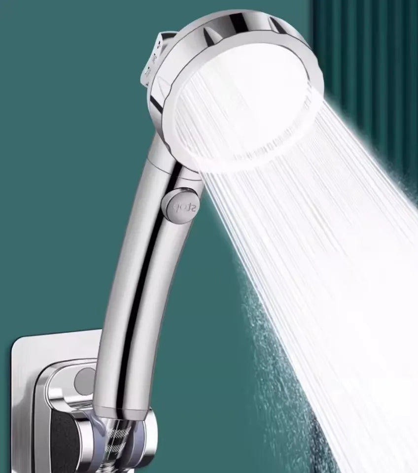 High Pressure Shower Head On/Off Pause Switch Modes