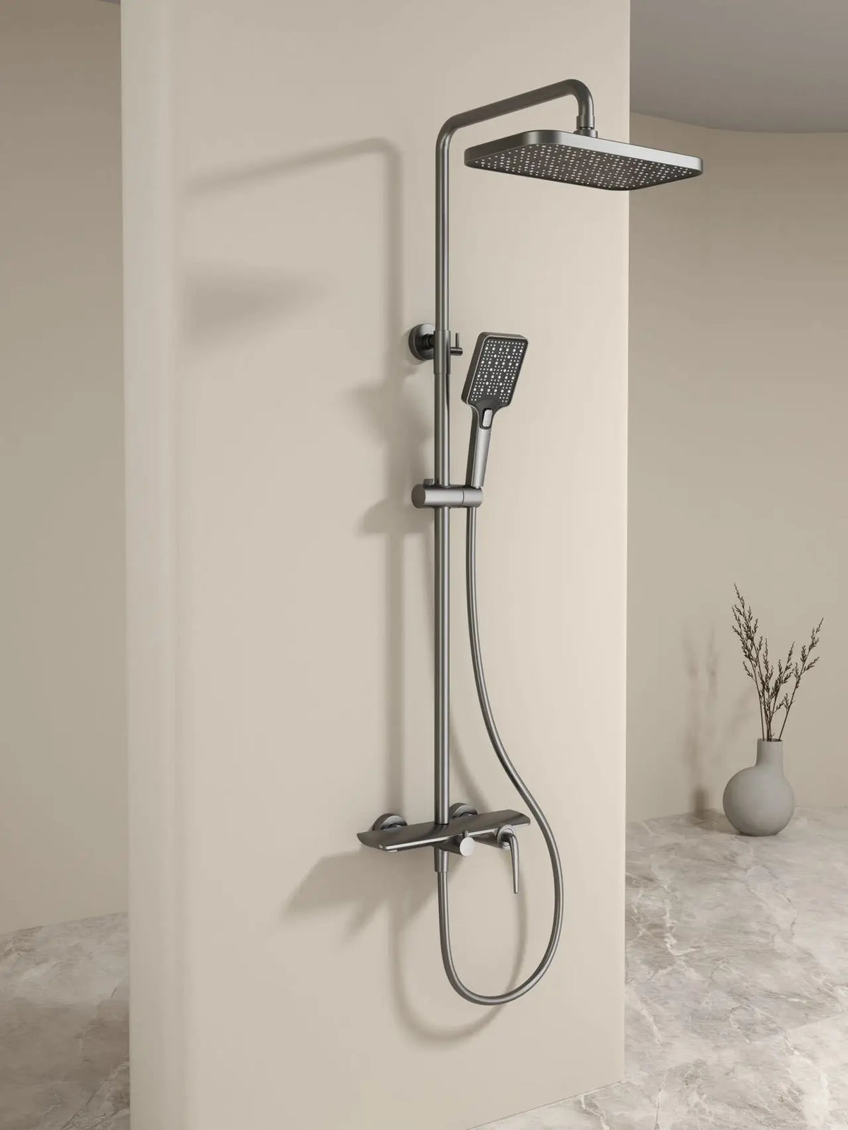 Kemaidi Bathroom Shower System Cold Control Triple Function