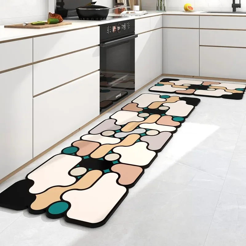 American Floor Mats Pvc Leather Waterproof Doormat Anti-Slip