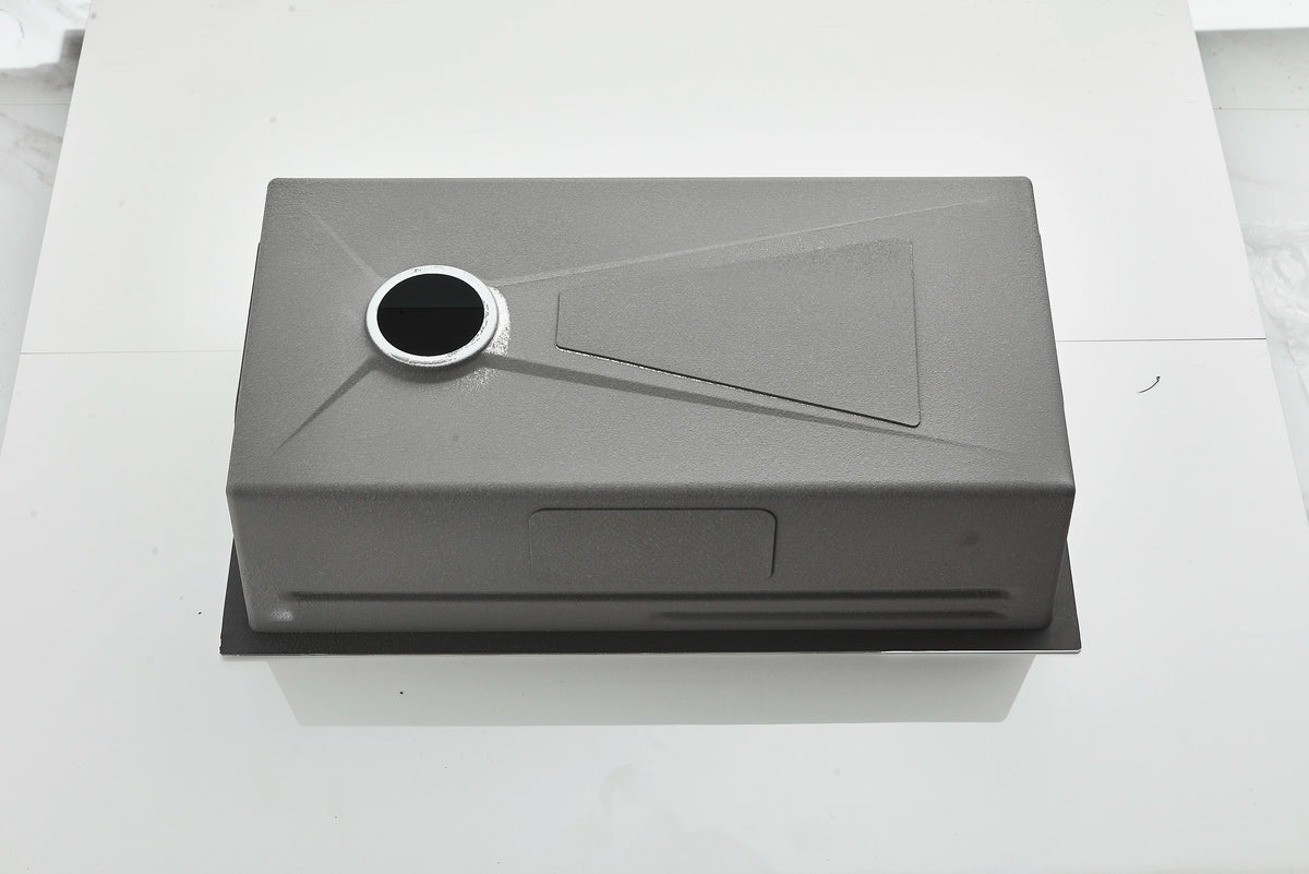 304 Stainless Steel Waterfall Sink Large Slot Integrated