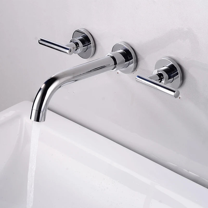 Bakala Brass Matte Black Bathroom Sink Faucet Tap