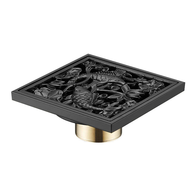 Brass Shower Drain Bathroom Floor Drain Washing Machine