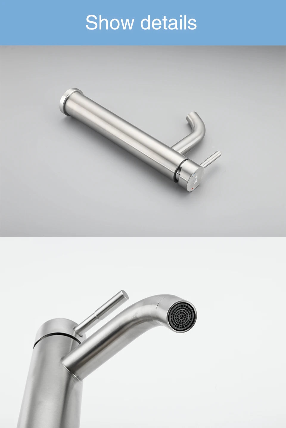 Ula G1/2 Basin Faucet Waterfall Bathroom Sink Faucet