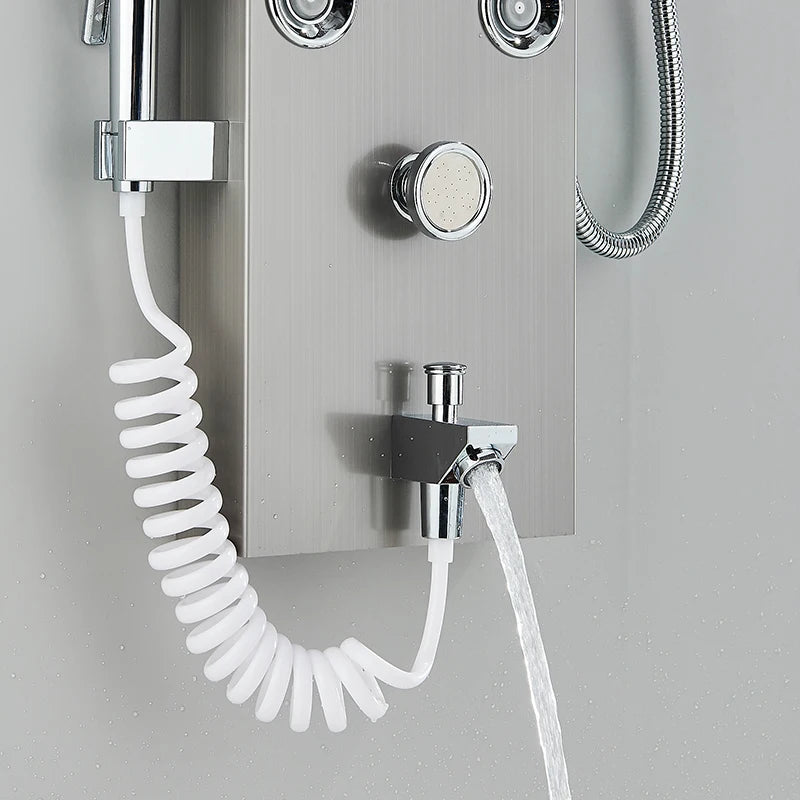 Bathroom Shower Panel Led Rainfall/Waterfall Shower Head