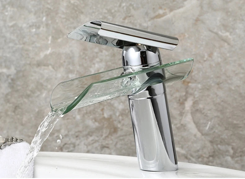 Bathroom Basin Faucet Glass Sink Faucet Torneira Cold