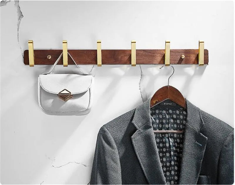 Tuqiu Robe Hook Clothes Hook Towel Hanger Wood
