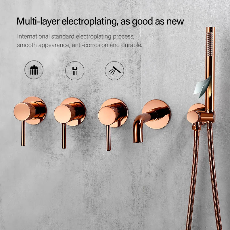 Shower Faucet Shower System Bathtub Faucet Bath Mixer