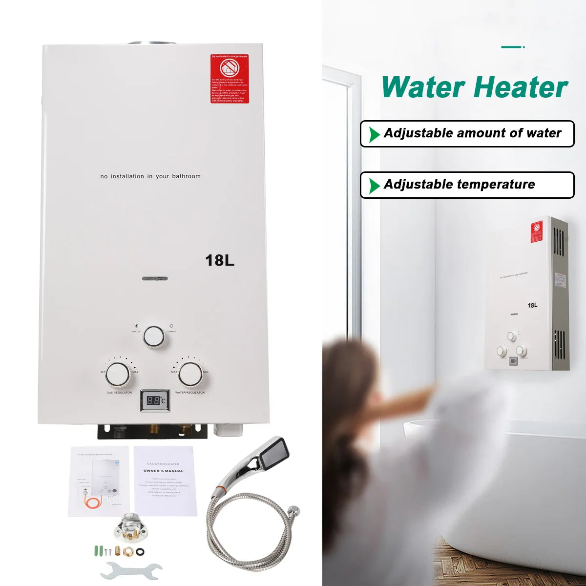Water Heater Instant Gas Water Heater Propane Gas