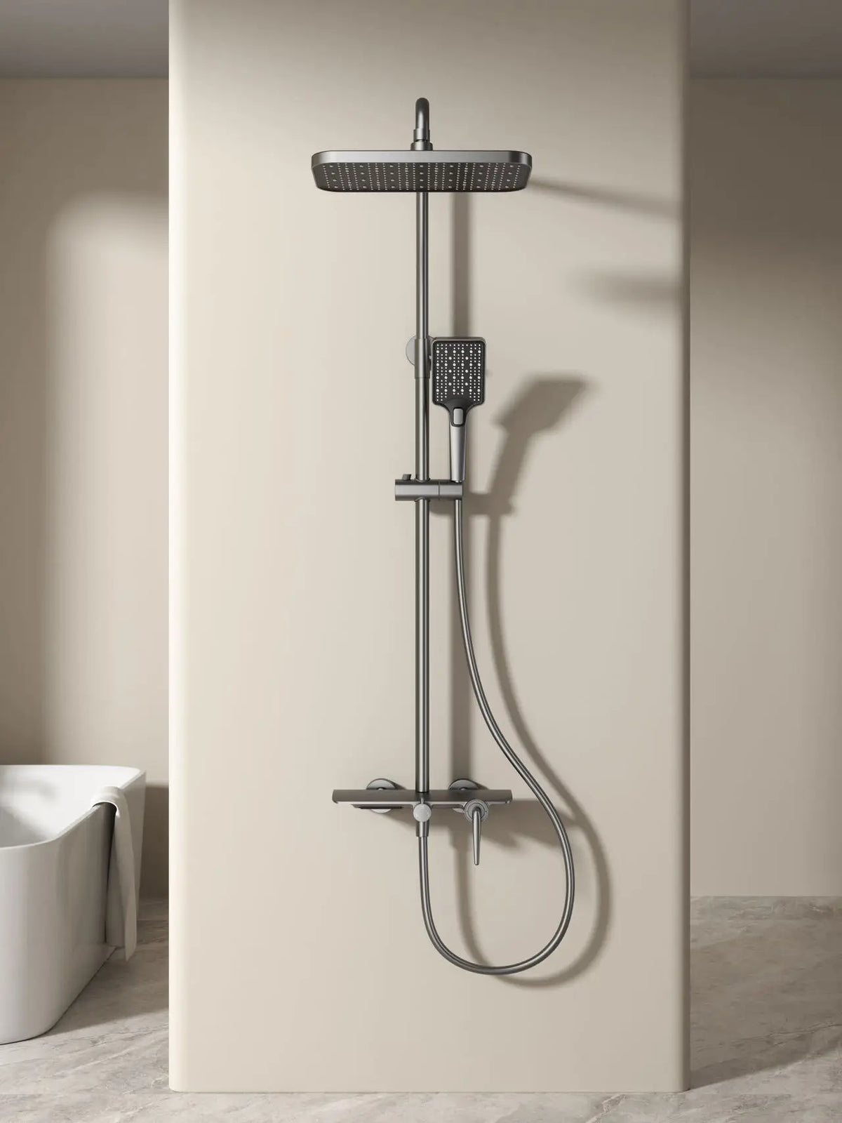 Kemaidi Bathroom Shower System Cold Control Triple Function